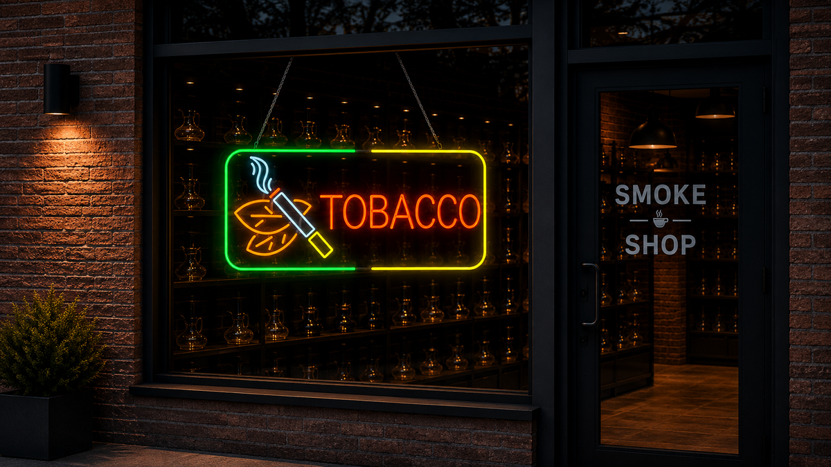 Tobacco - LED Neon Sign