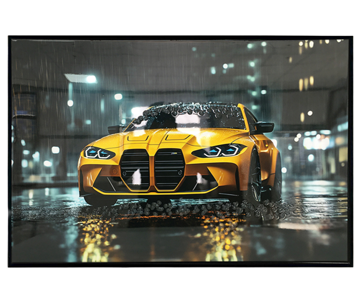 Spotlight Supercars - Resin Canvas Art