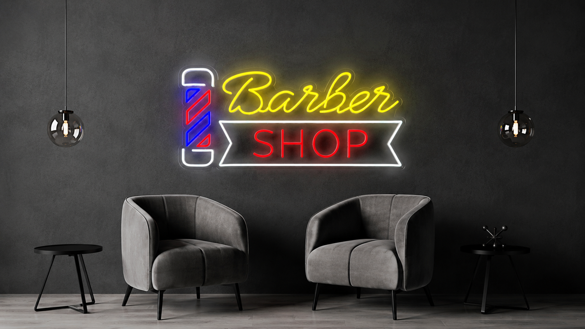 Barbershop - LED Neon Sign